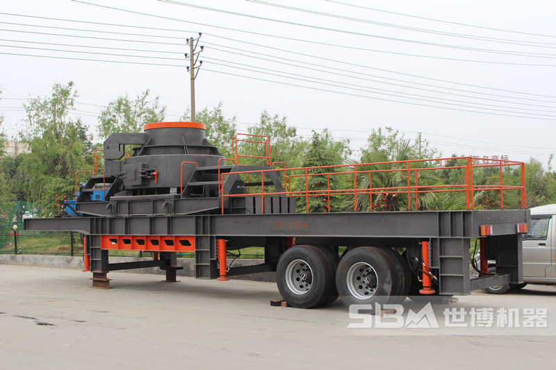 輪胎流動式制沙機(jī)