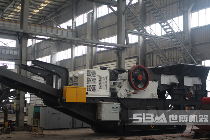 柴油履帶式石頭破碎機(jī)，主機(jī)配置顎破