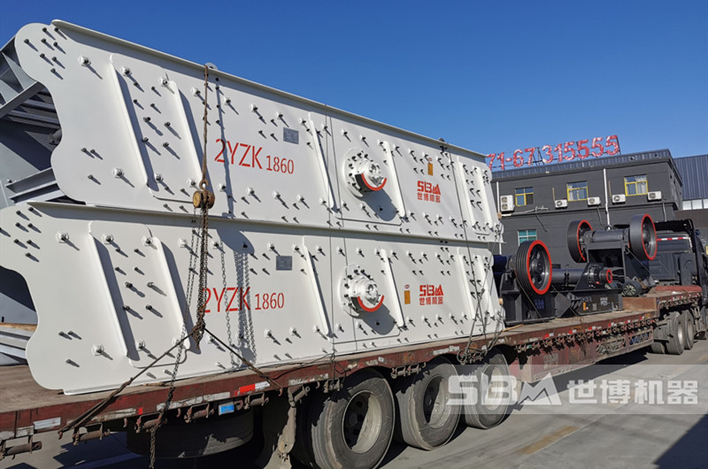 砂石篩分機(jī)發(fā)貨