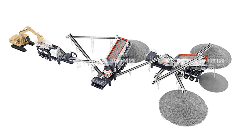 移動石頭破碎機(jī)成套設(shè)備