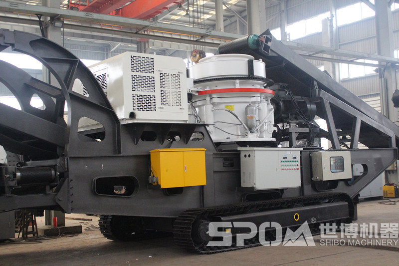 履帶圓錐移動(dòng)破碎站