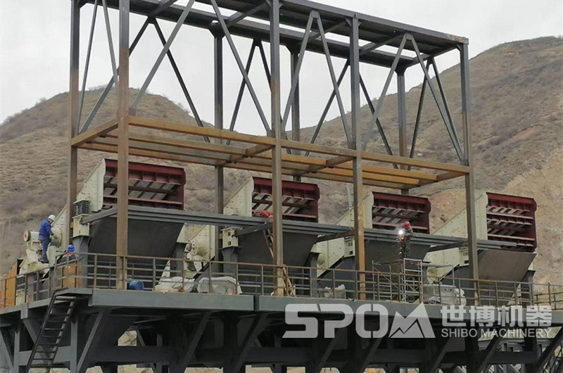 客戶(hù)現(xiàn)場(chǎng)篩分設(shè)備