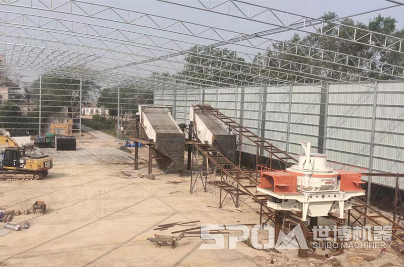 風(fēng)化石制沙廠設(shè)備安裝
